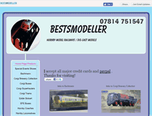 Tablet Screenshot of bestsmodeller.co.uk